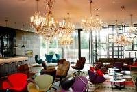 Posezení v ubytování Motel One Amsterdam