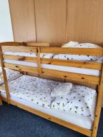 Postel nebo postele na pokoji v ubytování Apartments Pernink 341