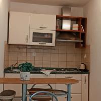 Kuchyň nebo kuchyňský kout v ubytování Studioapartment in Tribunj mit Terrasse, Klimaanlage, W-LAN, Waschmaschine 5040-2
