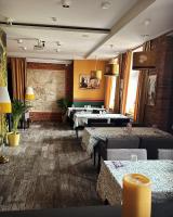 Posezení v ubytování Fresco Hostel