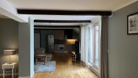 Půdorys ubytování Loftsleilighet i gågate
