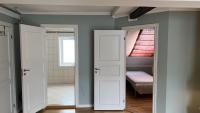 Půdorys ubytování Loftsleilighet i gågate