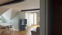 Půdorys ubytování Loftsleilighet i gågate
