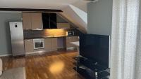 Půdorys ubytování Loftsleilighet i gågate