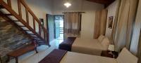 Posteľ alebo postele v izbe v ubytovaní dimitris' villas - villa 1