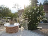 A garden outside Xenonas Ioanni Parcha