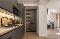 Kuchyň nebo kuchyňský kout v ubytování Apartmán Oliva