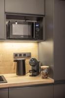 Kuchyň nebo kuchyňský kout v ubytování Apartmán Oliva