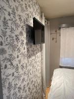 Televízia a/alebo spoločenská miestnosť v ubytovaní Camping Oasis village