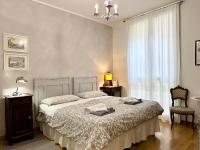 Posteľ alebo postele v izbe v ubytovaní Giulia apartment and room