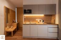 Kuchnia lub aneks kuchenny w obiekcie Haus Percha Mountain Apartments