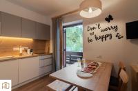 Kuchnia lub aneks kuchenny w obiekcie Haus Percha Mountain Apartments