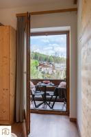 Widok na góry z tego apartamentu