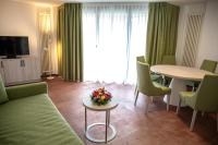 TV a/nebo společenská místnost v ubytování Hotel Nessi Locarno