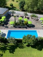 Bazén v ubytování Hotel Nessi Locarno nebo v jeho okolí