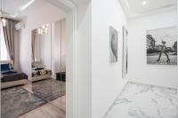 A seating area at Király 35 Luxury Apartment with free parking