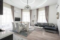 A seating area at Király 35 Luxury Apartment with free parking
