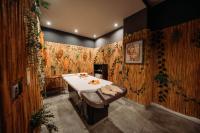 A seating area at Alfa Suites & SPA