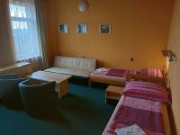 Postel nebo postele na pokoji v ubytování Pension Dobroucky