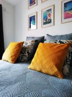 Posteľ alebo postele v izbe v ubytovaní Logement La Belle Provence