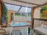 Plan piętra w obiekcie 2 chambres à 15 mn de la mer en pleine nature Jacuzzi dispo du 01 avril au 15 octobre