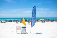 Ein Strand an oder in der Nähe des Ferienhauses