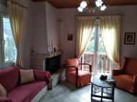 Posezení v ubytování Aggelos House in Kalamitsi