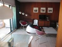 Telewizja i/lub zestaw kina domowego w obiekcie Appartement 3 pièces avec clim, wifi, parking Saint-Cyprien Plage - FR-1-106-62