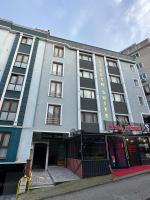 Budova, kde se aparthotel nachází