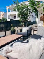 Balkón nebo terasa v ubytování Apartmani-Okrug Gornji-Ciovo