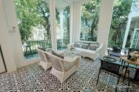 Et opholdsområde på Bananaleaf Wedding Cafe & Resort