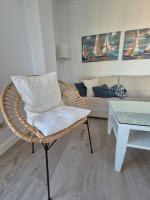 A seating area at TOP APARTMENT! Frente al mar y gran terraza