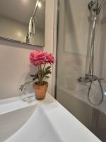 A bathroom at TOP APARTMENT! Frente al mar y gran terraza