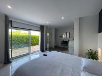 Posteľ alebo postele v izbe v ubytovaní Appartement Villa d'Aurore