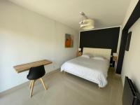 Posteľ alebo postele v izbe v ubytovaní Appartement Villa d'Aurore