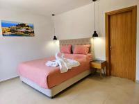 Posteľ alebo postele v izbe v ubytovaní Galini View Apartments Lindos