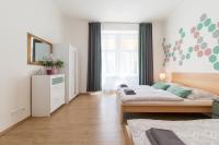 Postel nebo postele na pokoji v ubytování Stay Inn Apartments Naplavka