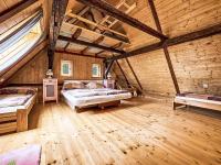 Postel nebo postele na pokoji v ubytování Holiday Home Jizerka by Interhome
