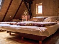 Postel nebo postele na pokoji v ubytování Holiday Home Jizerka by Interhome