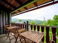 Balkón nebo terasa v ubytování Holiday Home Jizerka by Interhome