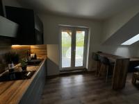 Kuchyň nebo kuchyňský kout v ubytování ApartmányVrbno Relax