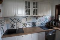 A kitchen or kitchenette at Almhaus Anita