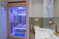 Koupelna v ubytování Hotel Zlatá Hvězda