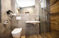 Koupelna v ubytování Hotel Pivovarská bašta
