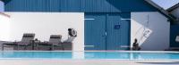 KRACHER Familienapartment Landhaus No 4 - inklusive Poolの敷地内または近くにあるプール