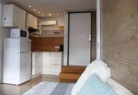 Kuchyň nebo kuchyňský kout v ubytování Garden Atelier Lednice