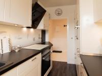 Kuchyň nebo kuchyňský kout v ubytování Ferienwohnung Ankerplatz