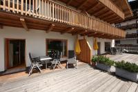Balkon lub taras w obiekcie Appartement Haus Sonne