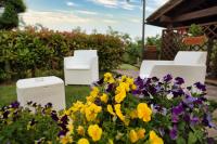 A garden outside Agriturismo Biagiotti