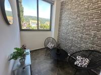 Nespecifikovaný výhled na hory nebo výhled na hory při pohledu z apartmánu